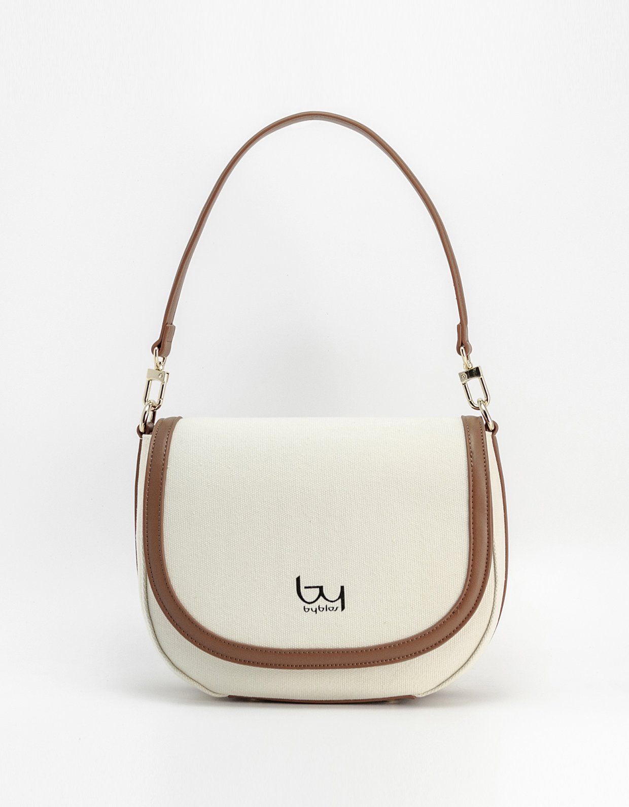 By Byblos Corallo saddle bag natural/camel