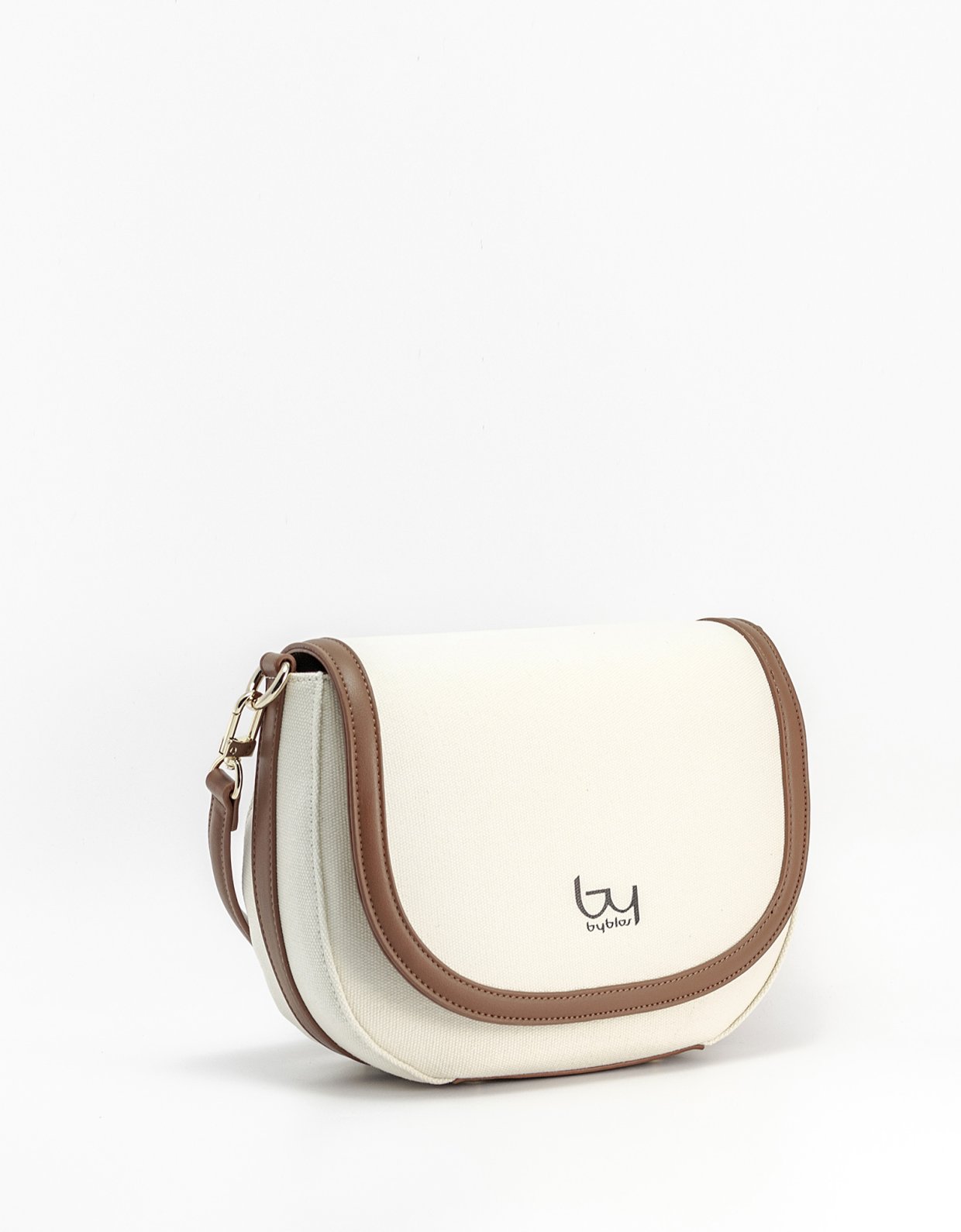 By Byblos Corallo saddle bag natural/camel