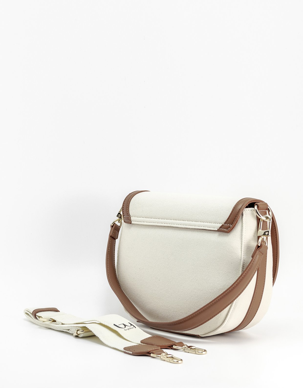 By Byblos Corallo saddle bag natural/camel