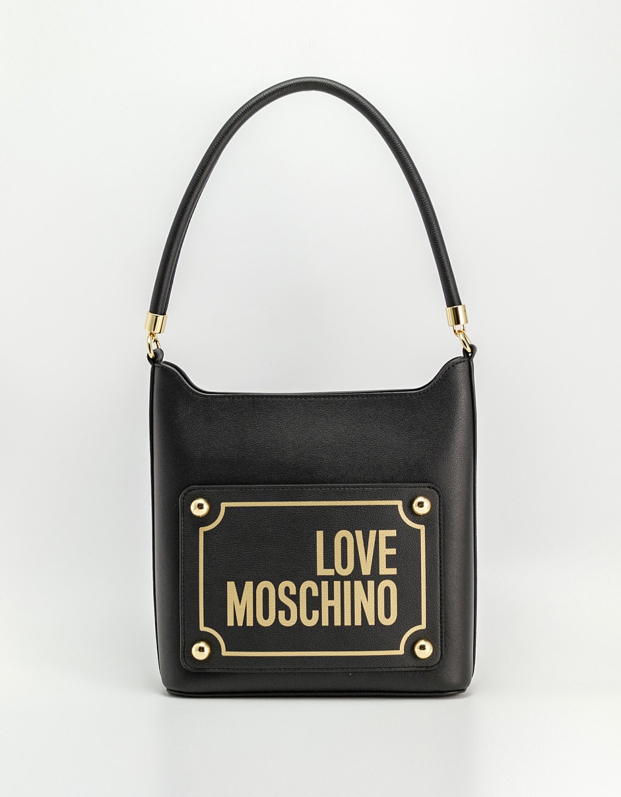 Love Moschino Front logo bag black