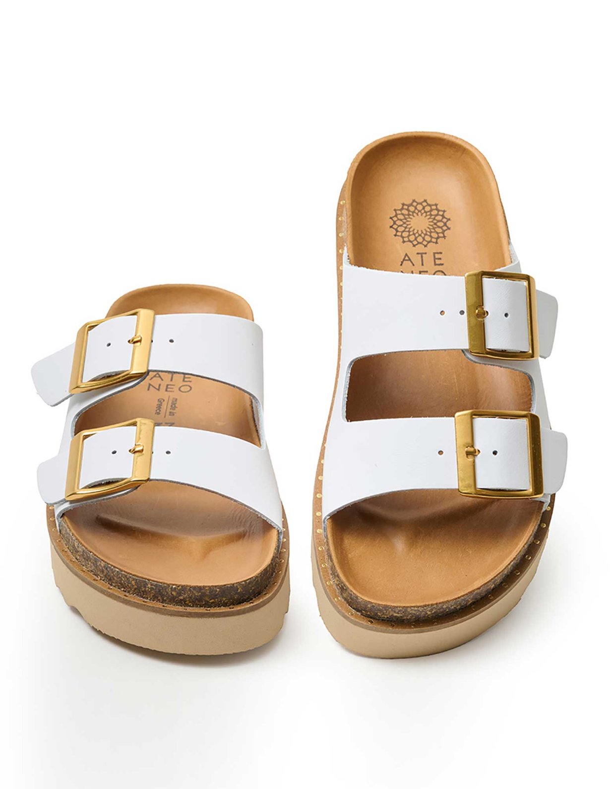 Ateneo Fussbett sandals 6210 white