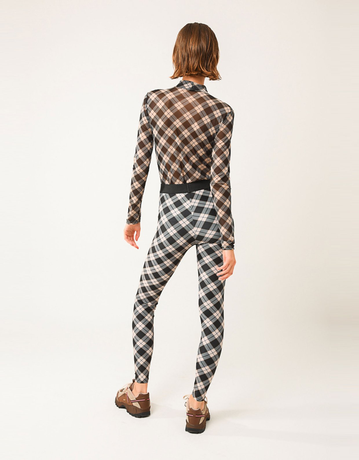 Sunset go Avonia old school plaid leggings