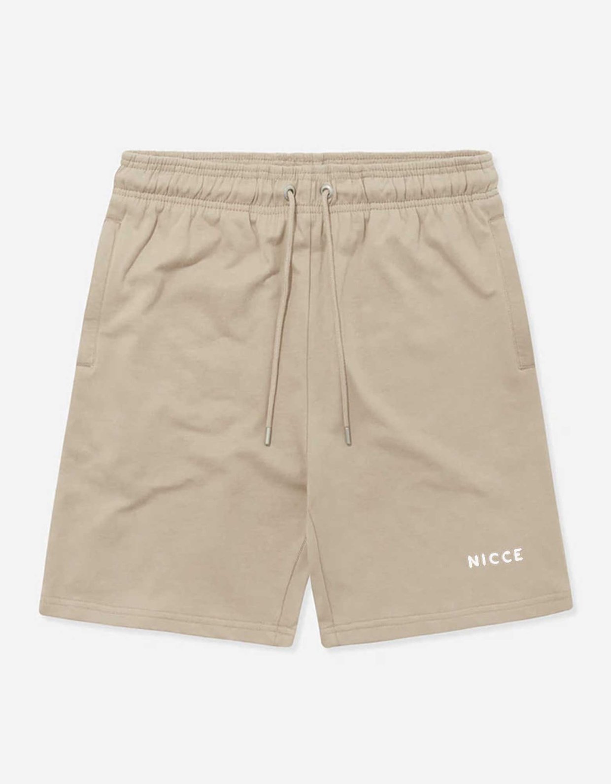 Nicce Steel jog shorts stone