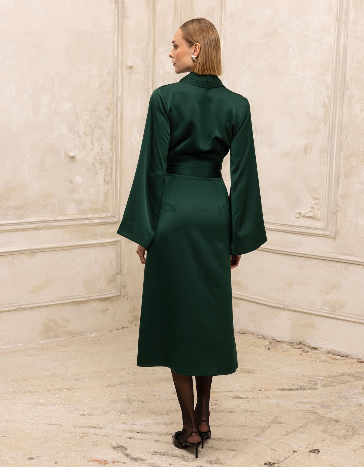 Ciel Concept Lorenne dress green