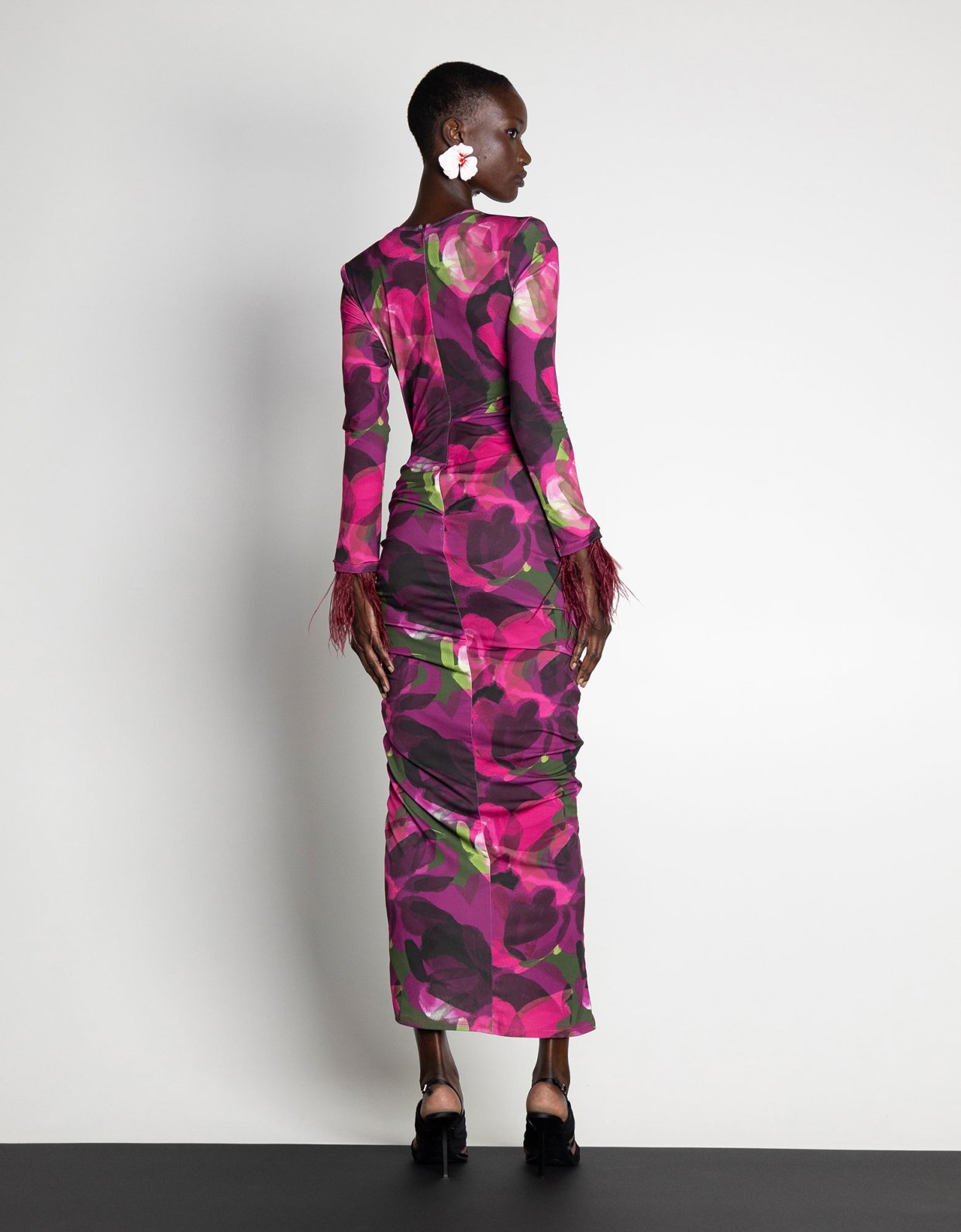 Mallory the label Eden dress purple floral