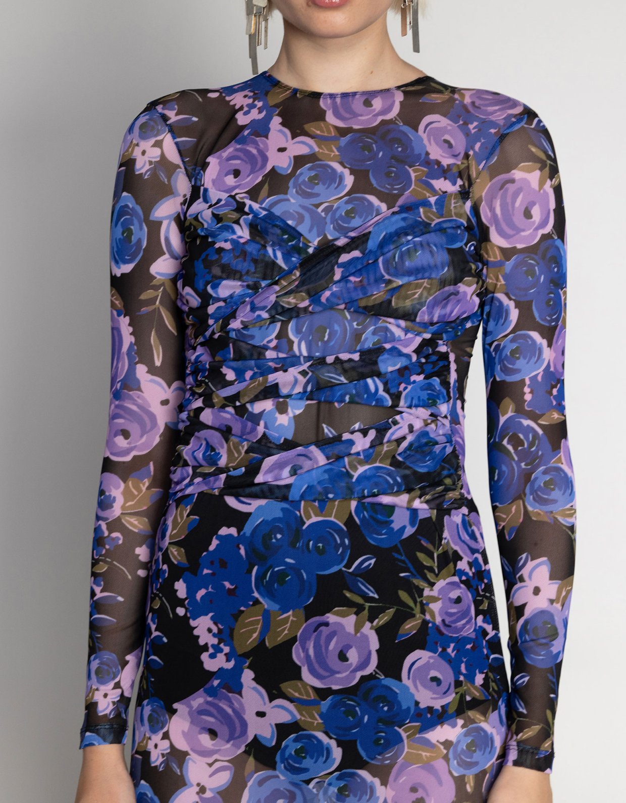 Mallory the label Celeste blue floral dress