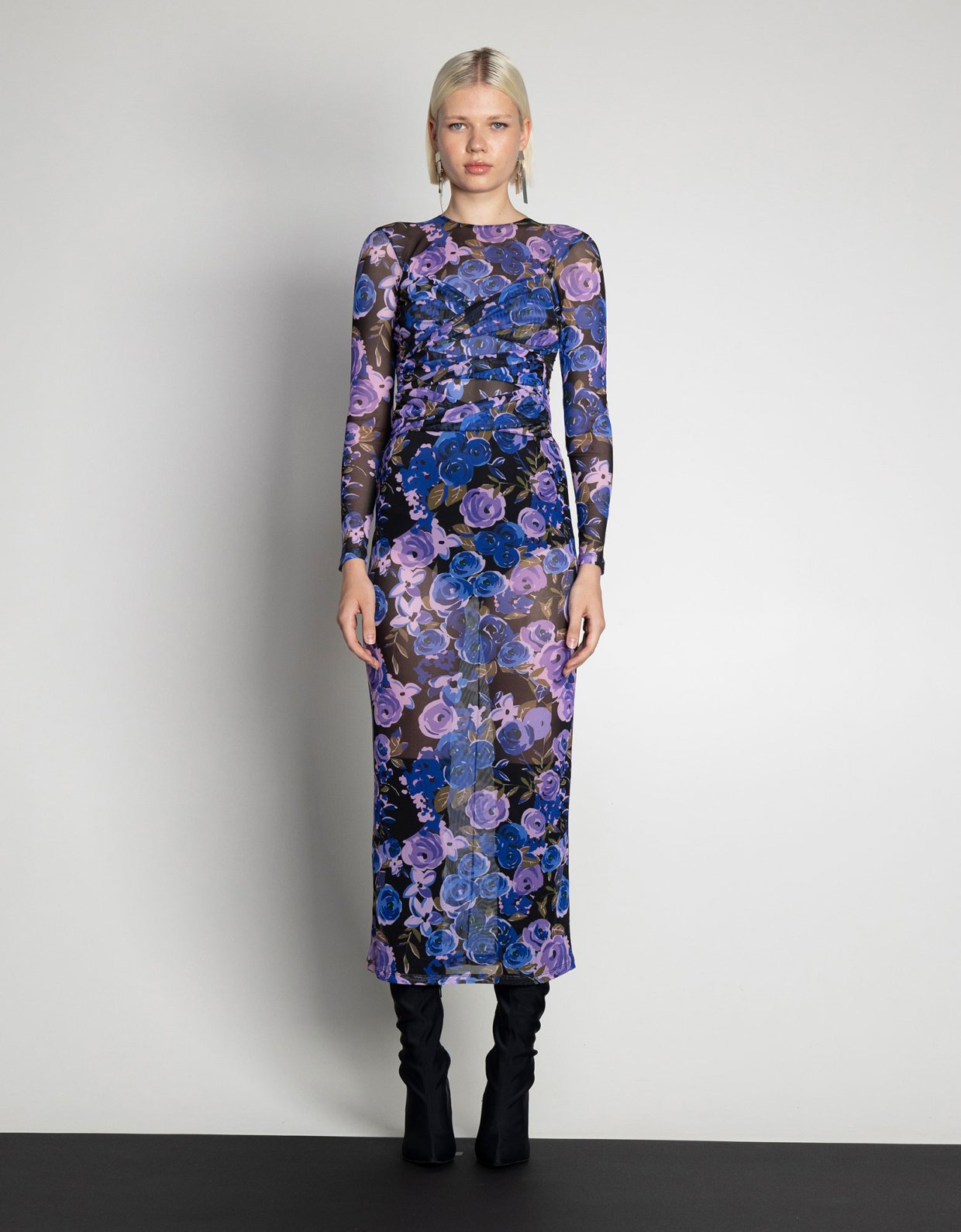 Mallory the label Celeste blue floral dress