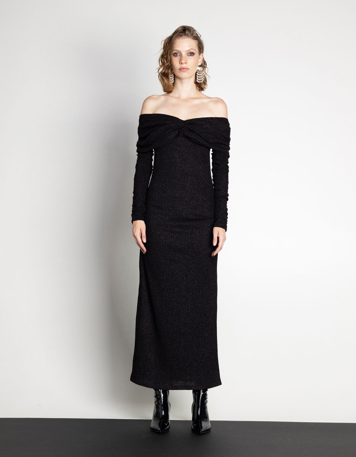 Mallory the label Harmony dress black