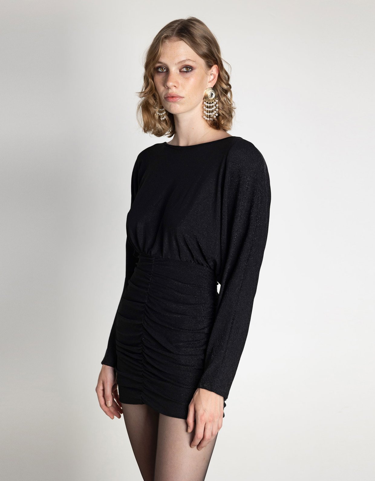 Mallory the label Moto dress black