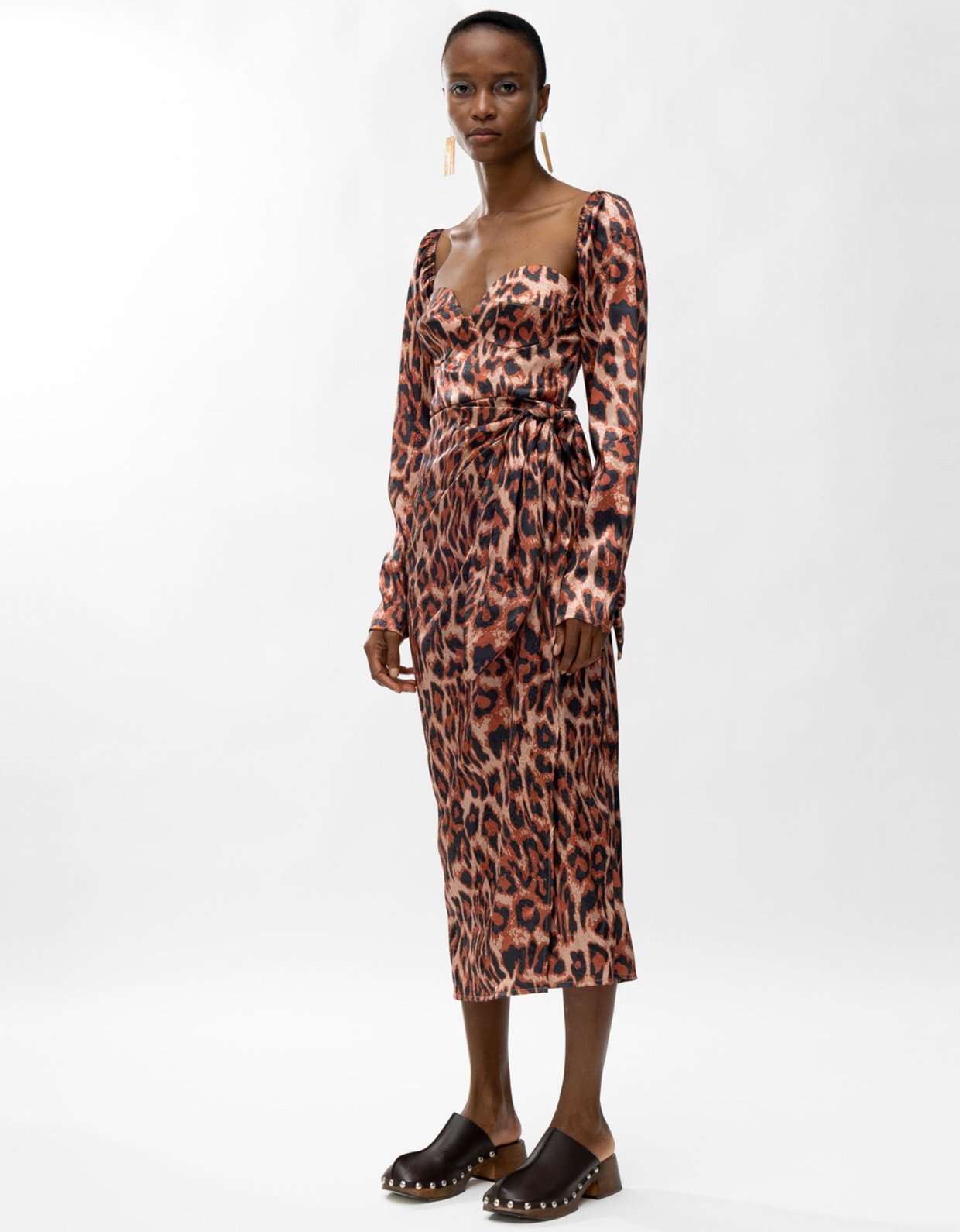 Mallory the label Diana leopard dress