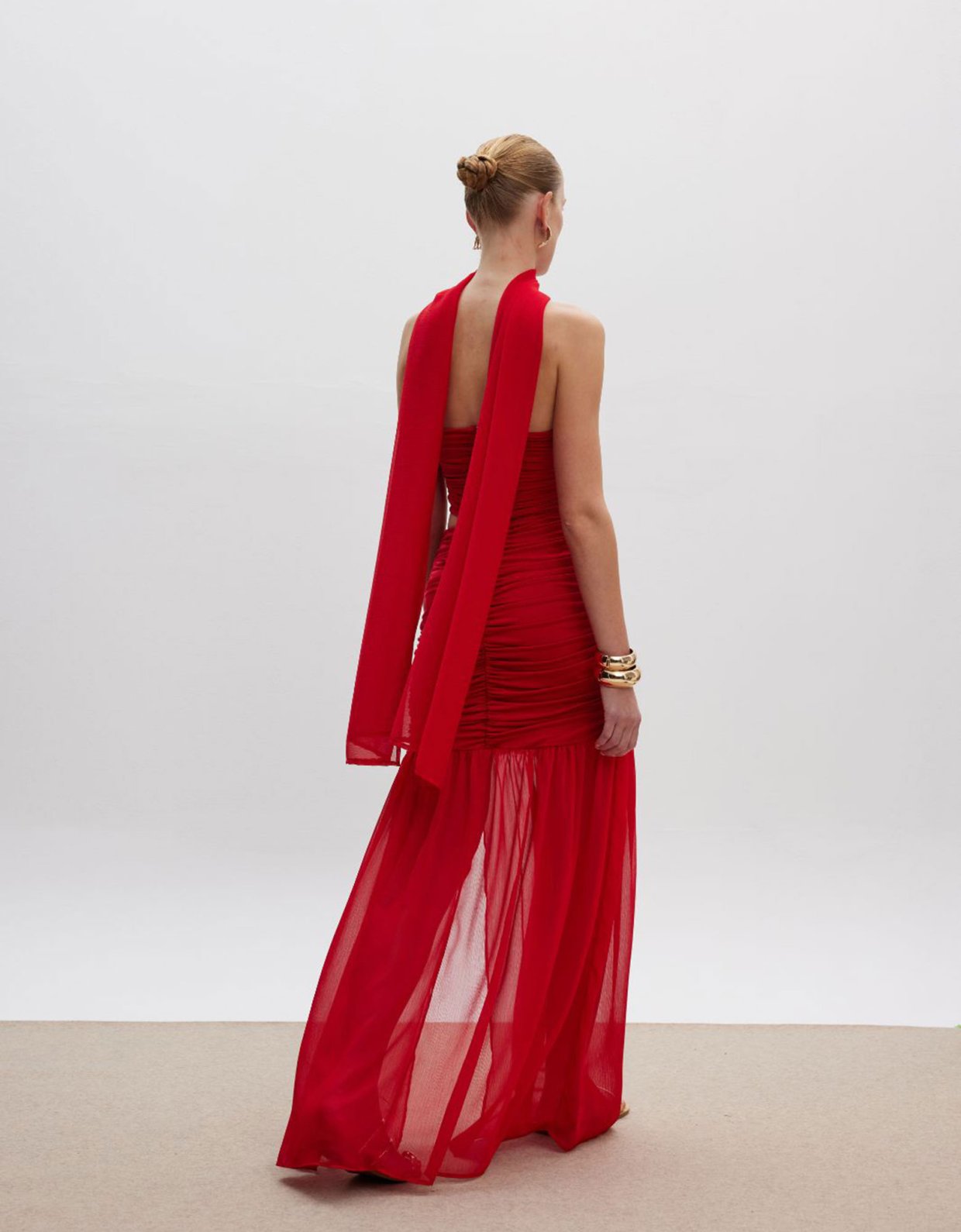 Ciel Concept Isabella maxi dress red