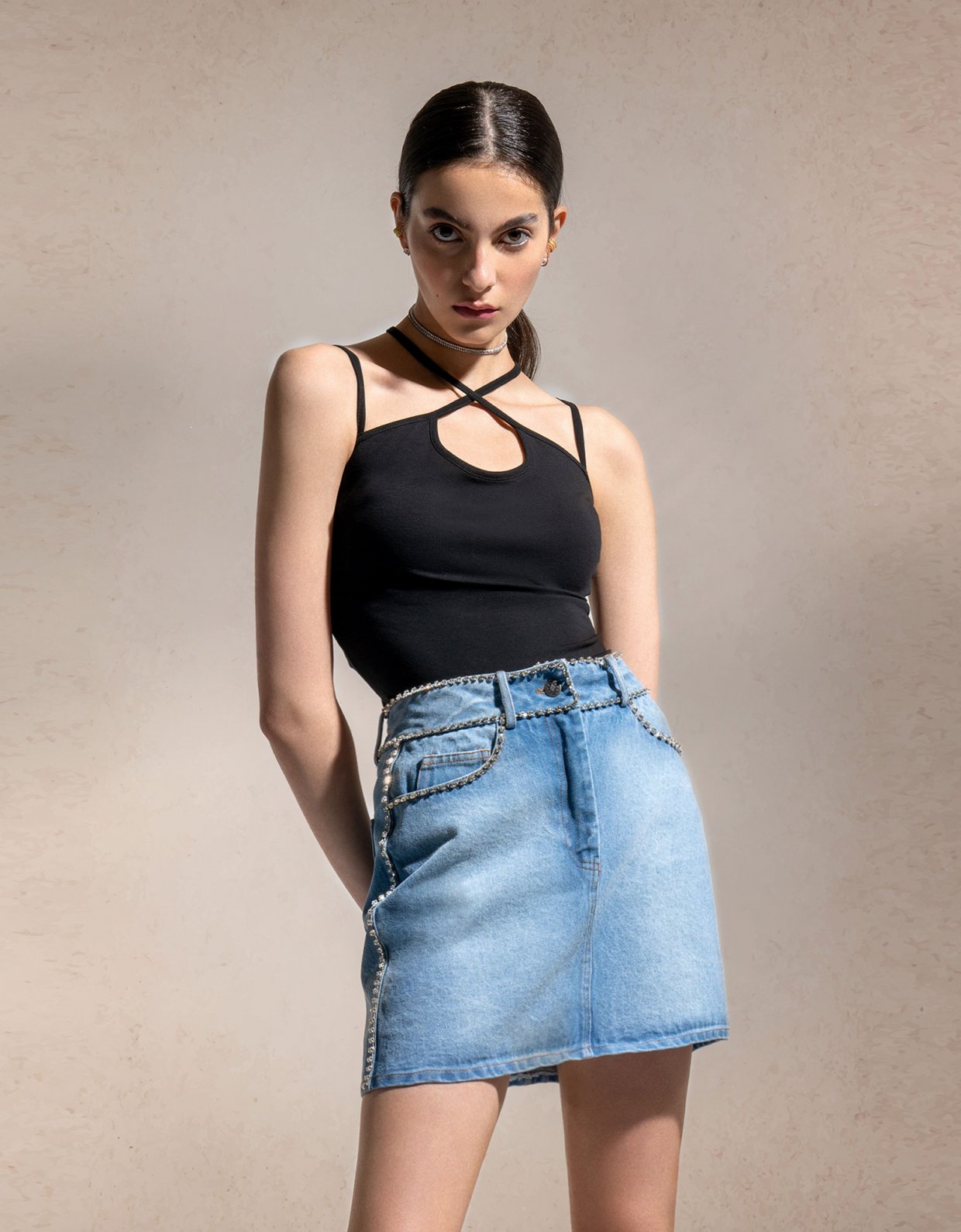 Peace & Chaos Shine bright skirt