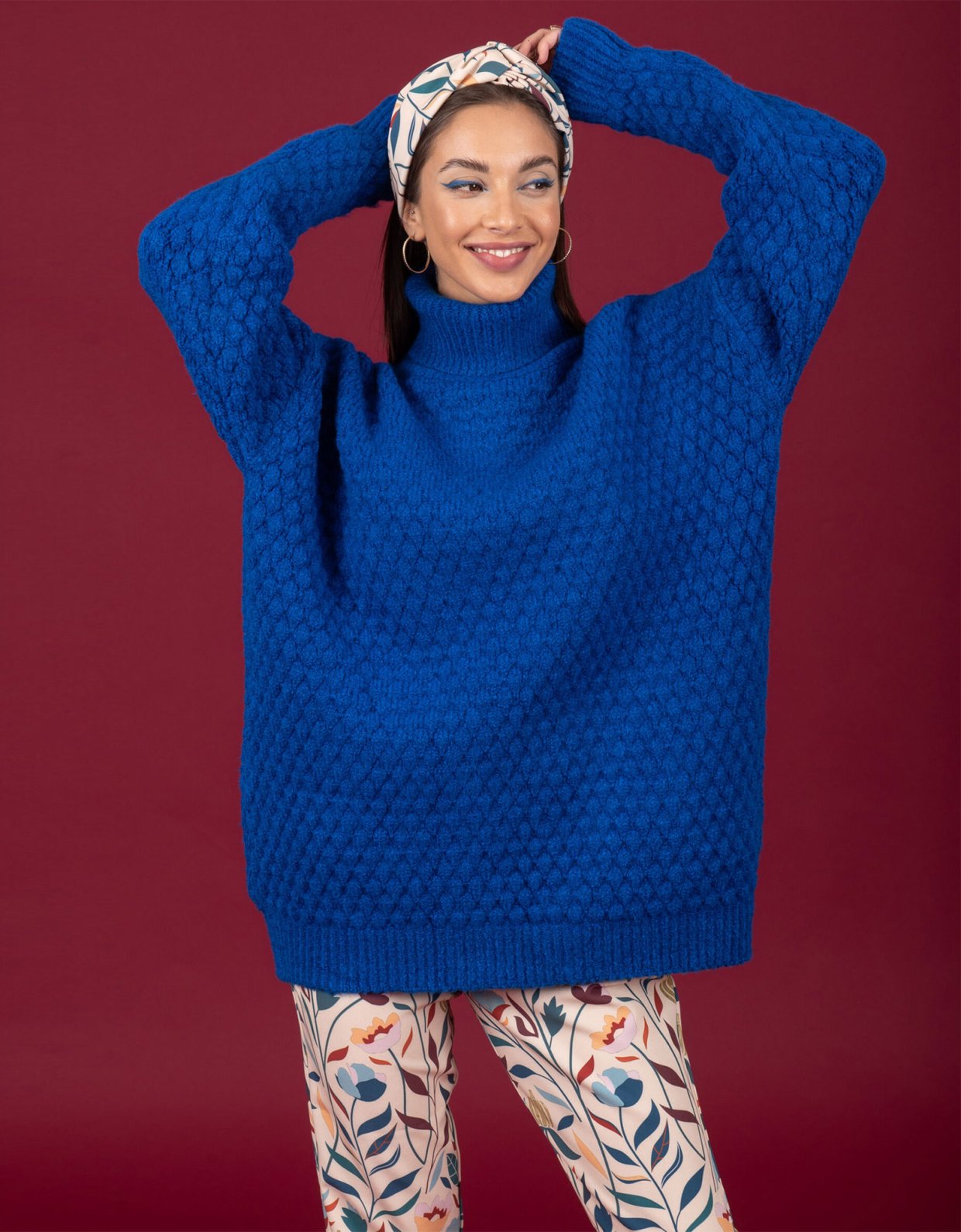 Chaton Hansen knit sweater blue