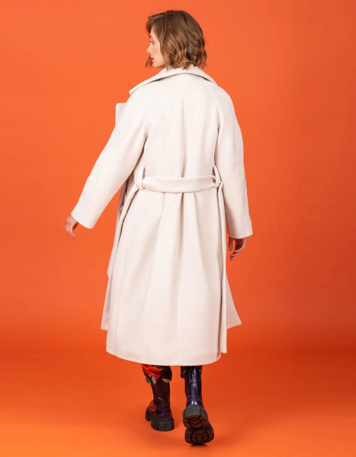 Chaton Marshmallow coat