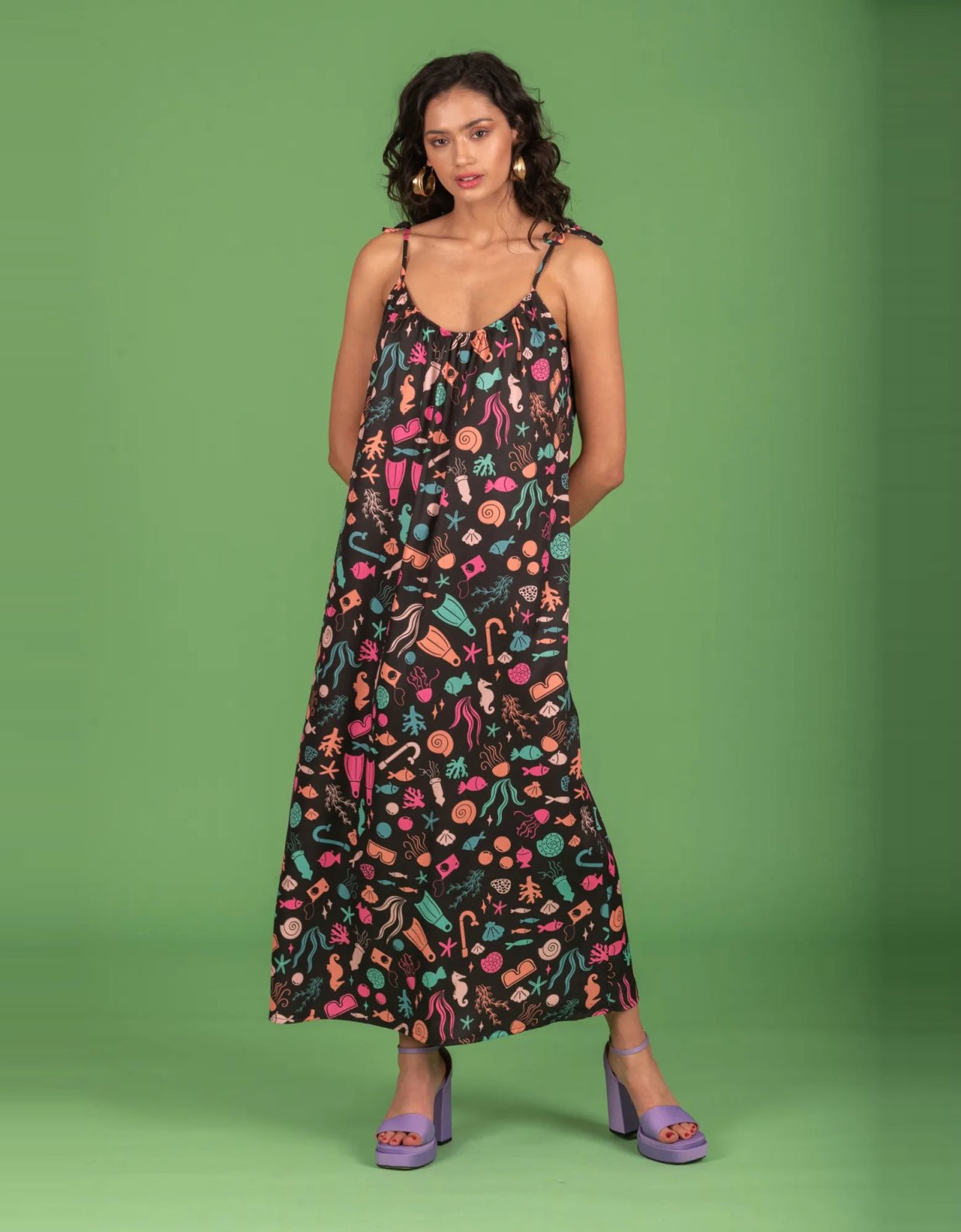 Chaton Nemo dress black
