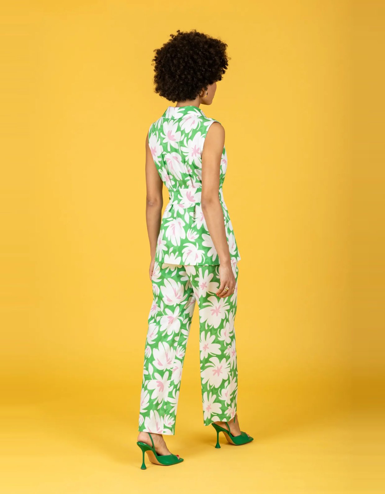 Chaton Iris pants green