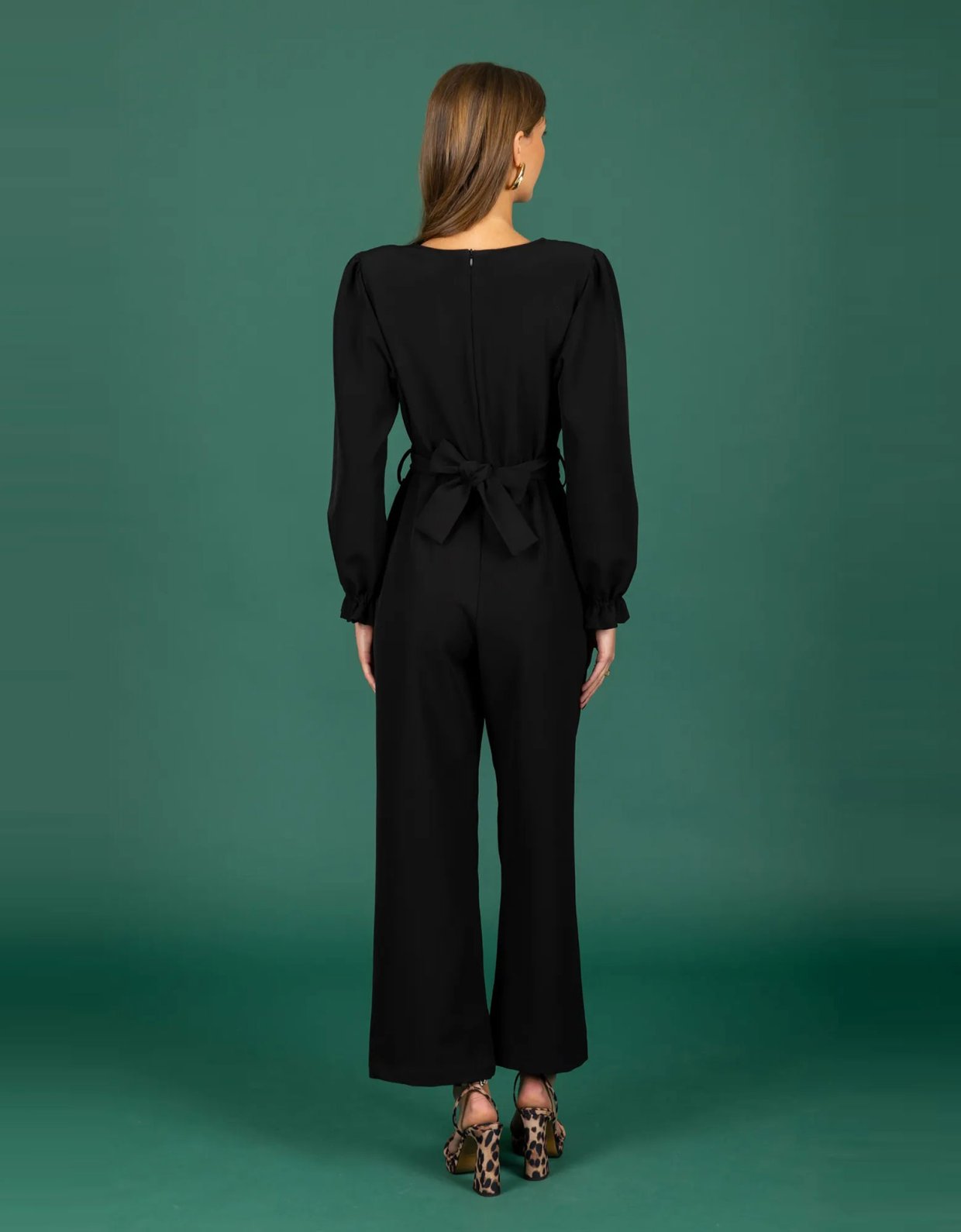 Chaton Derek jumpsuit jet black