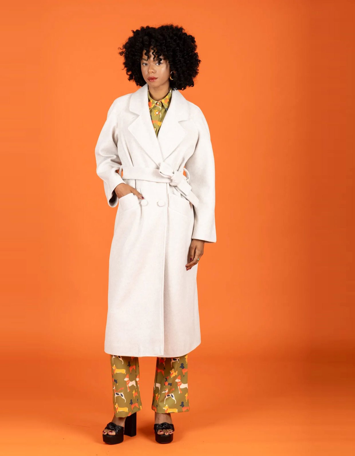 Chaton Matthew coat vanilla