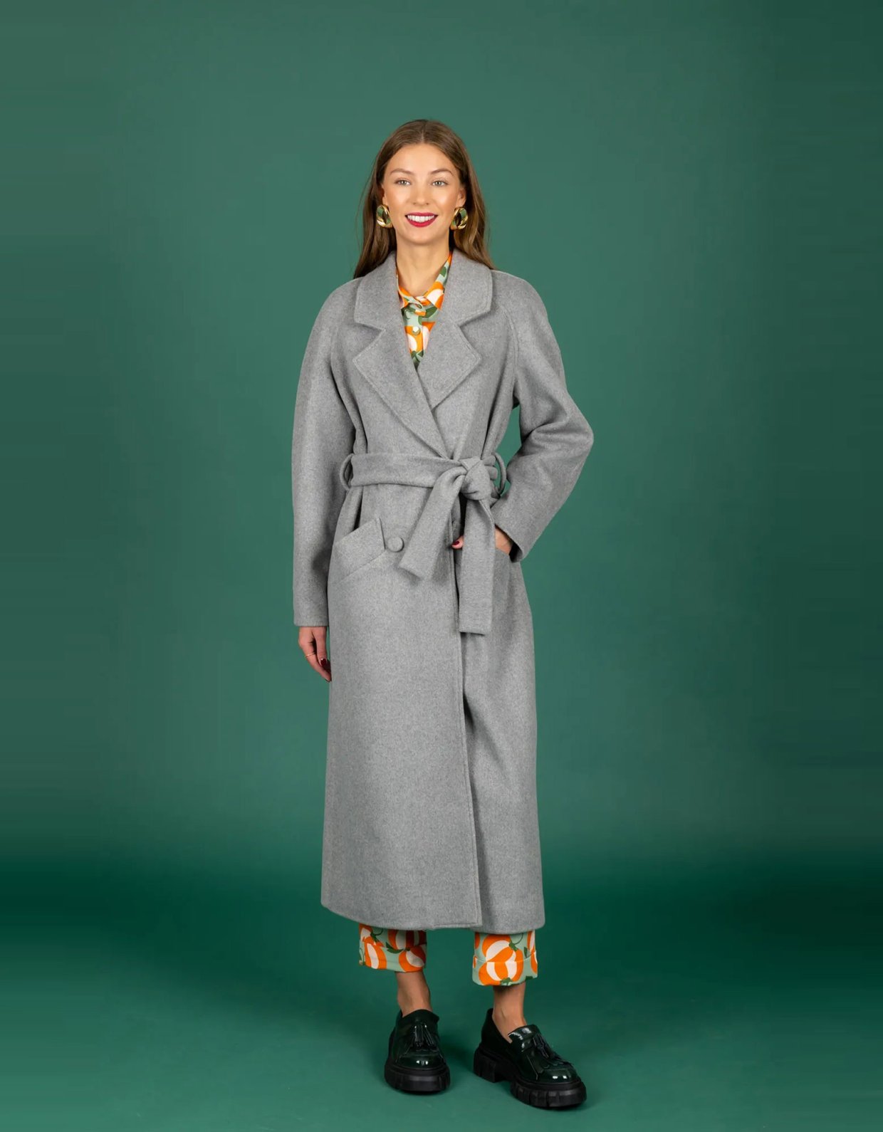 Chaton Matthew coat grey