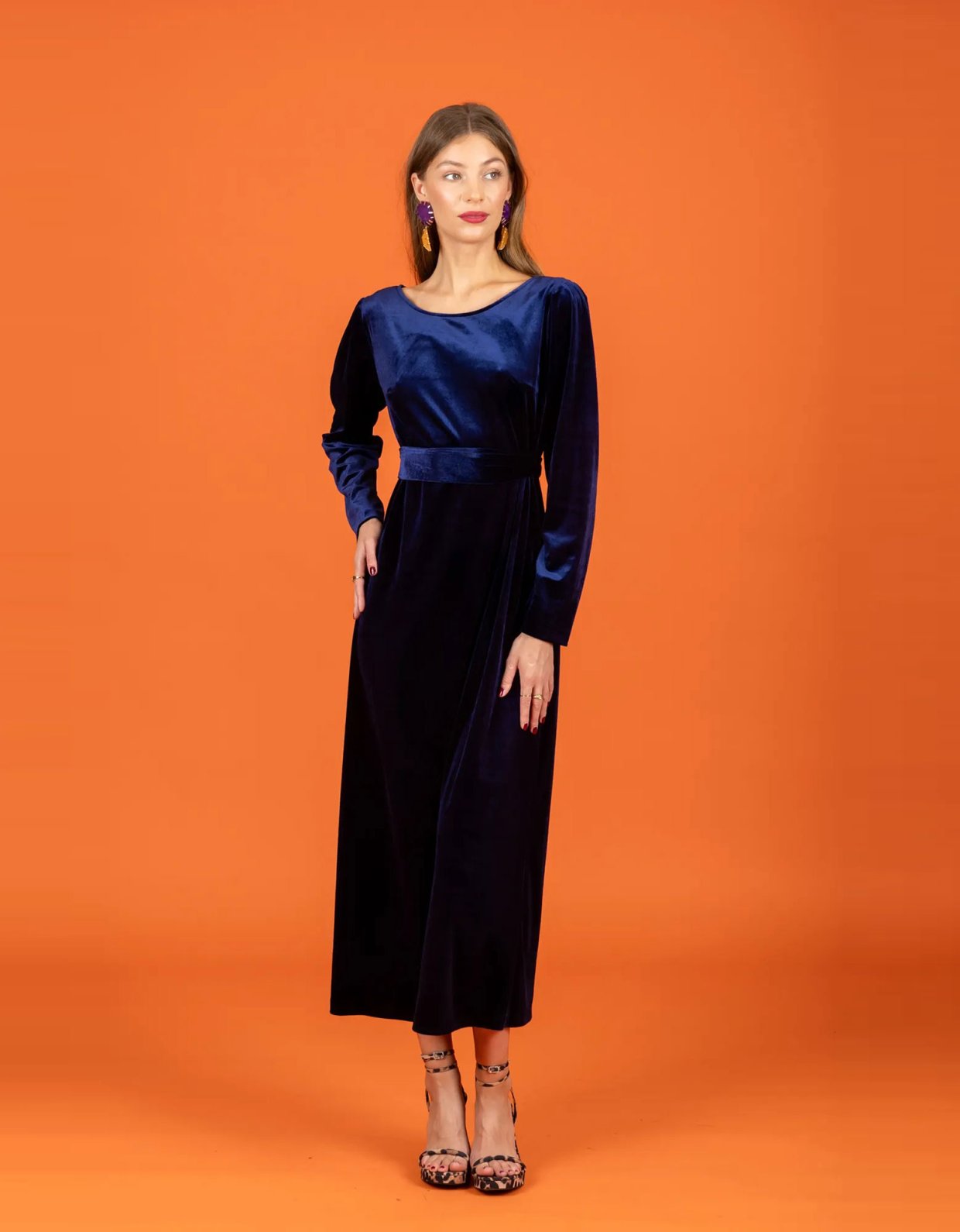 Chaton Hailee dress blue