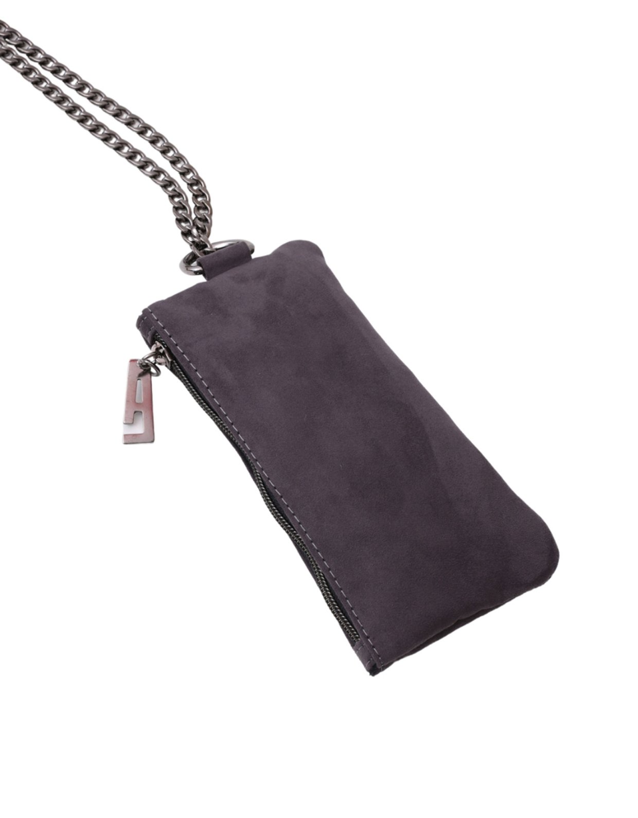 Elena Athanasiou Chain phone wallet grey