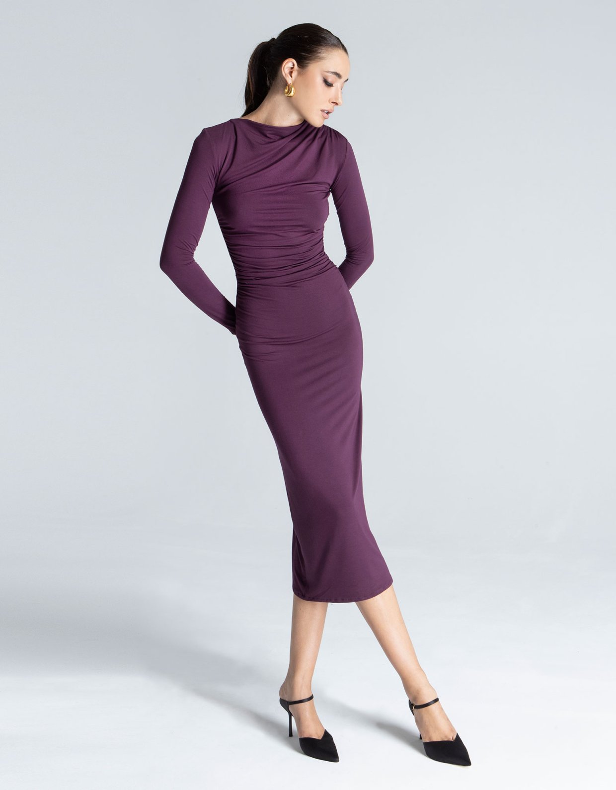 Foreveryoung Romy bamboo dress bordeaux