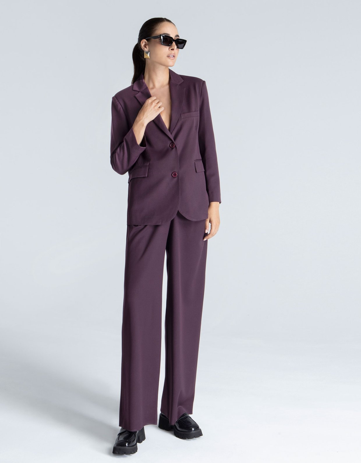 Foreveryoung Helena pants bordeaux