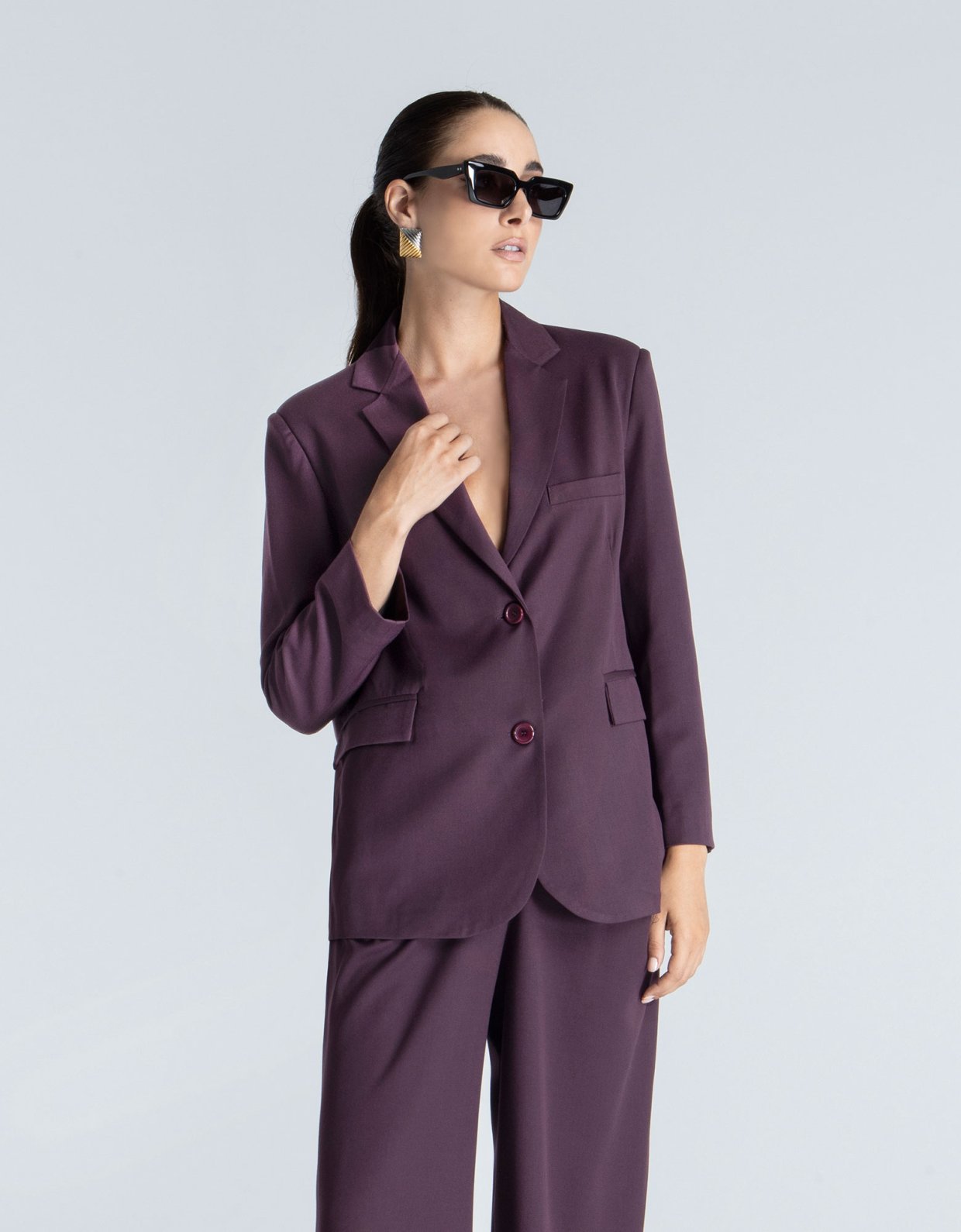 Foreveryoung Helena pants bordeaux