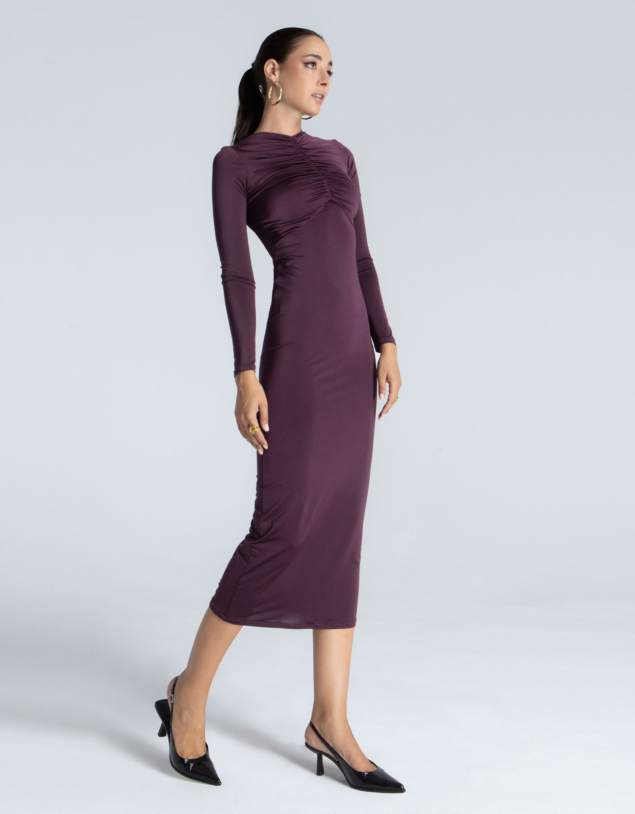 Foreveryoung Romy bamboo dress bordeaux