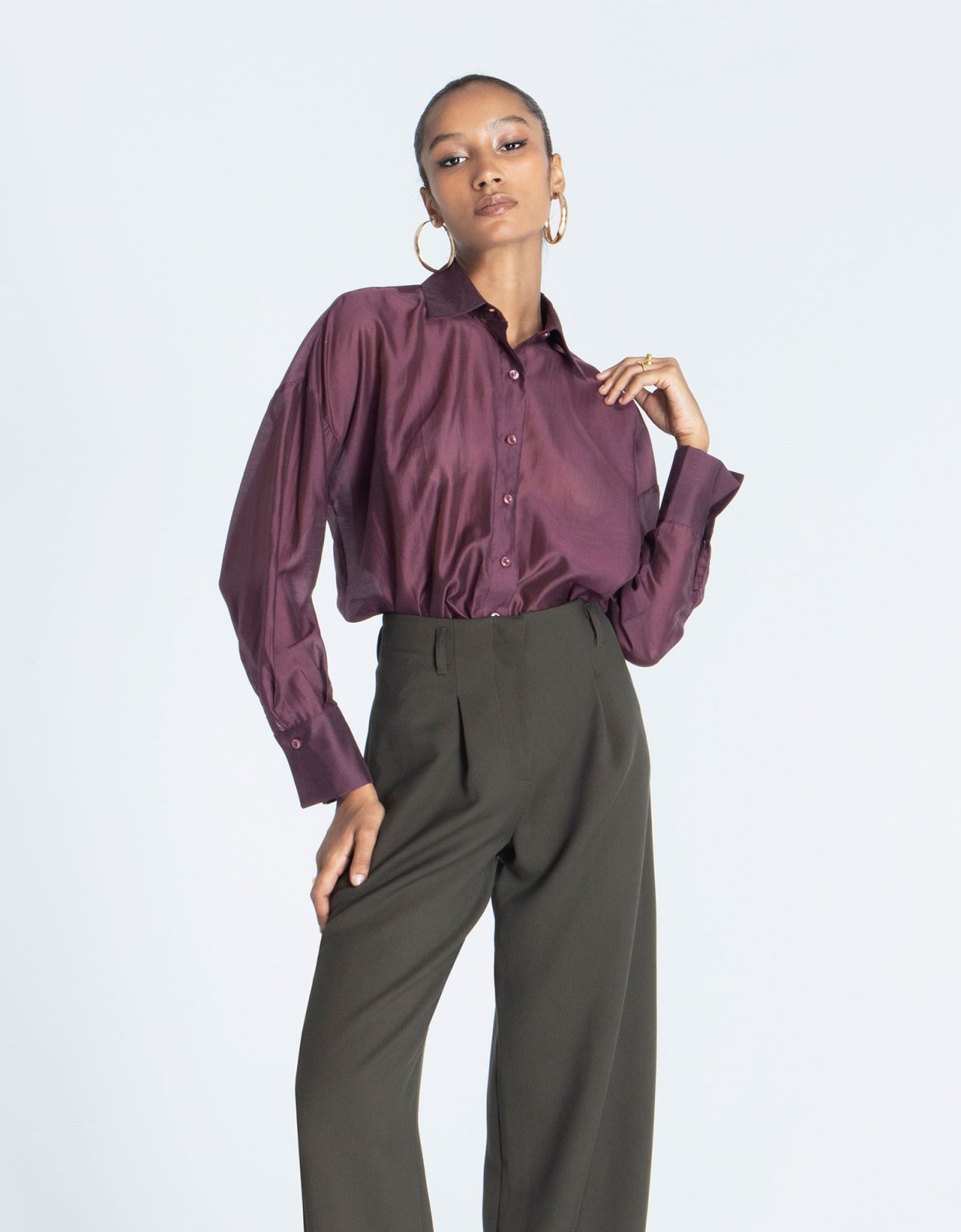 Foreveryoung Vesper shirt bordeaux