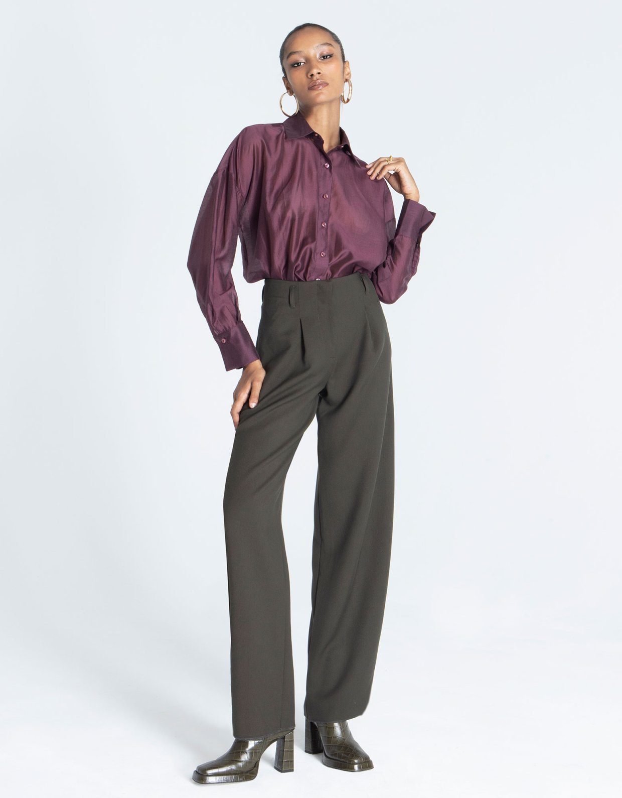 Foreveryoung Vesper shirt bordeaux