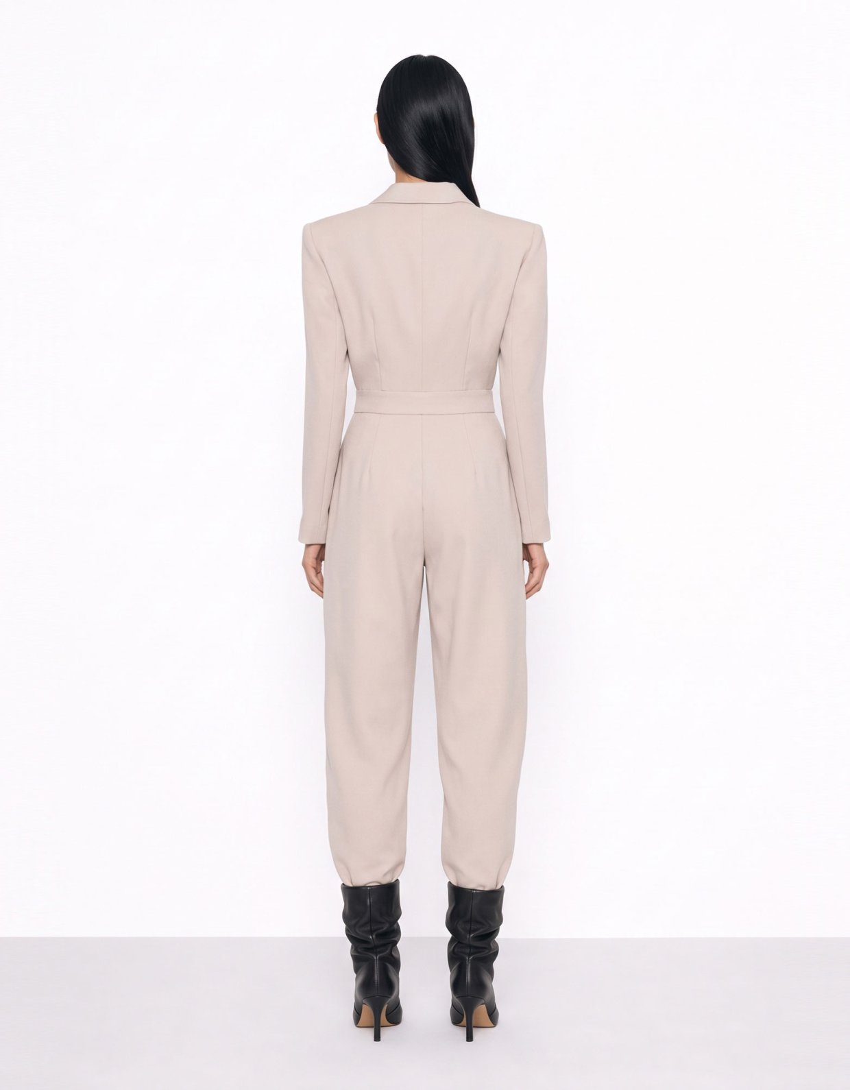 Mallory the label Winter bloom off white jumpsuit