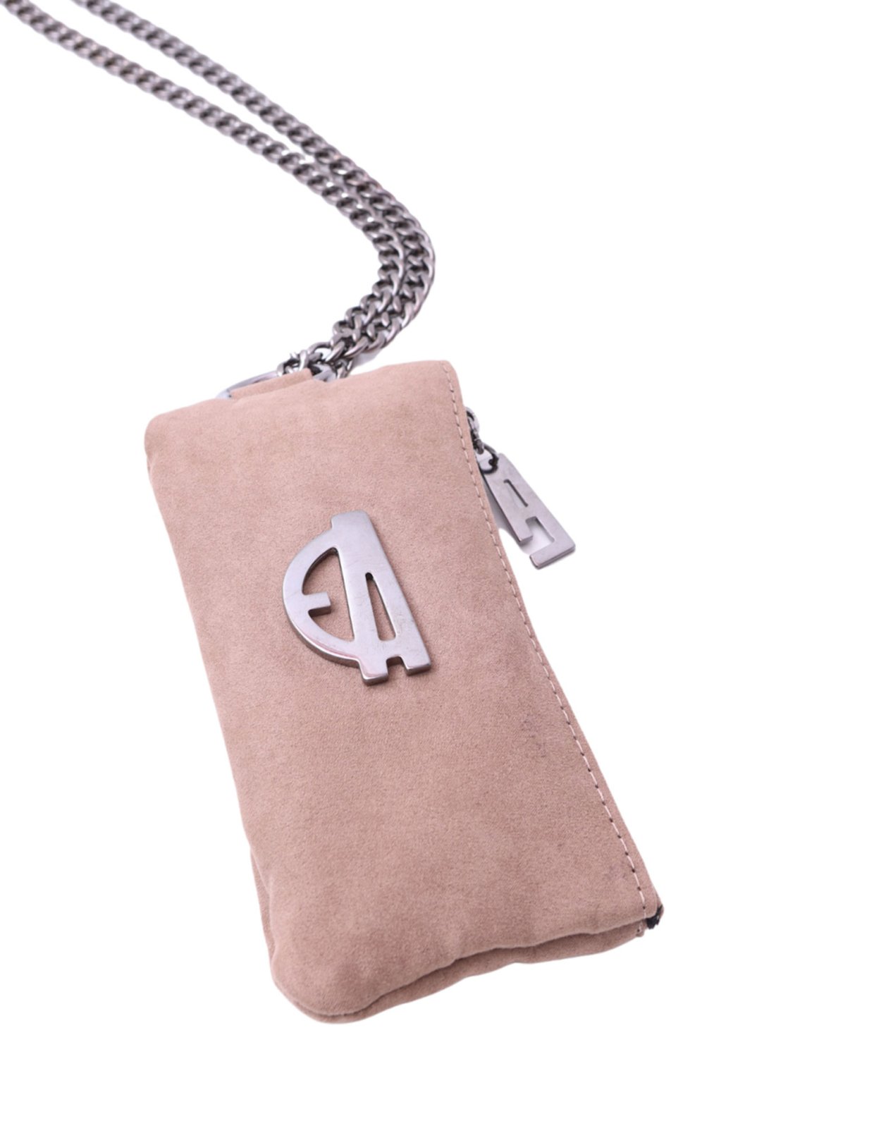 Elena Athanasiou Chain phone wallet sand