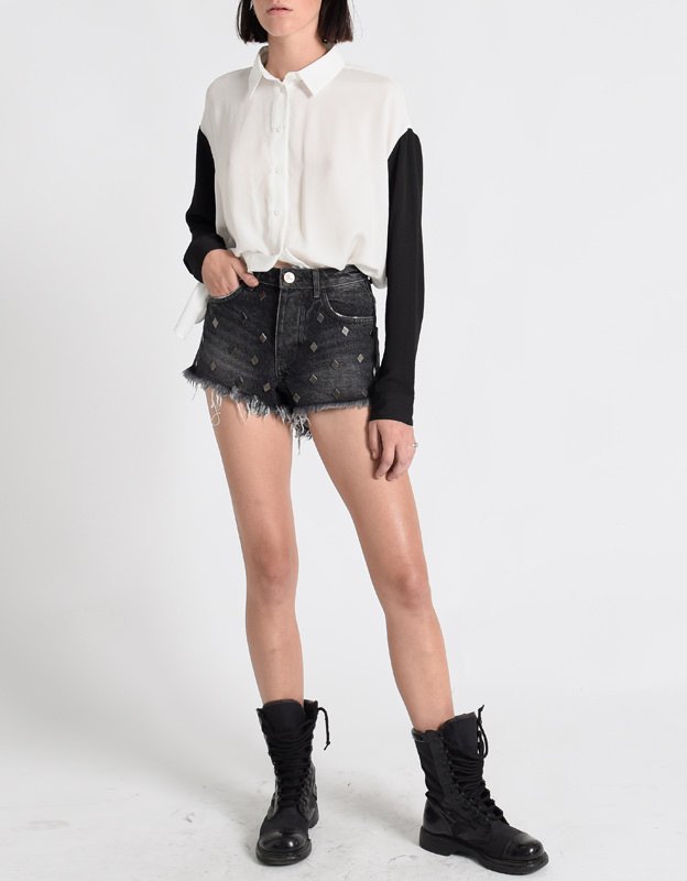 Oneteaspoon Hawks denim shorts