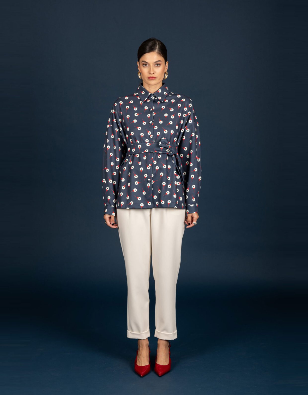 Chaton Barley oversize shirt