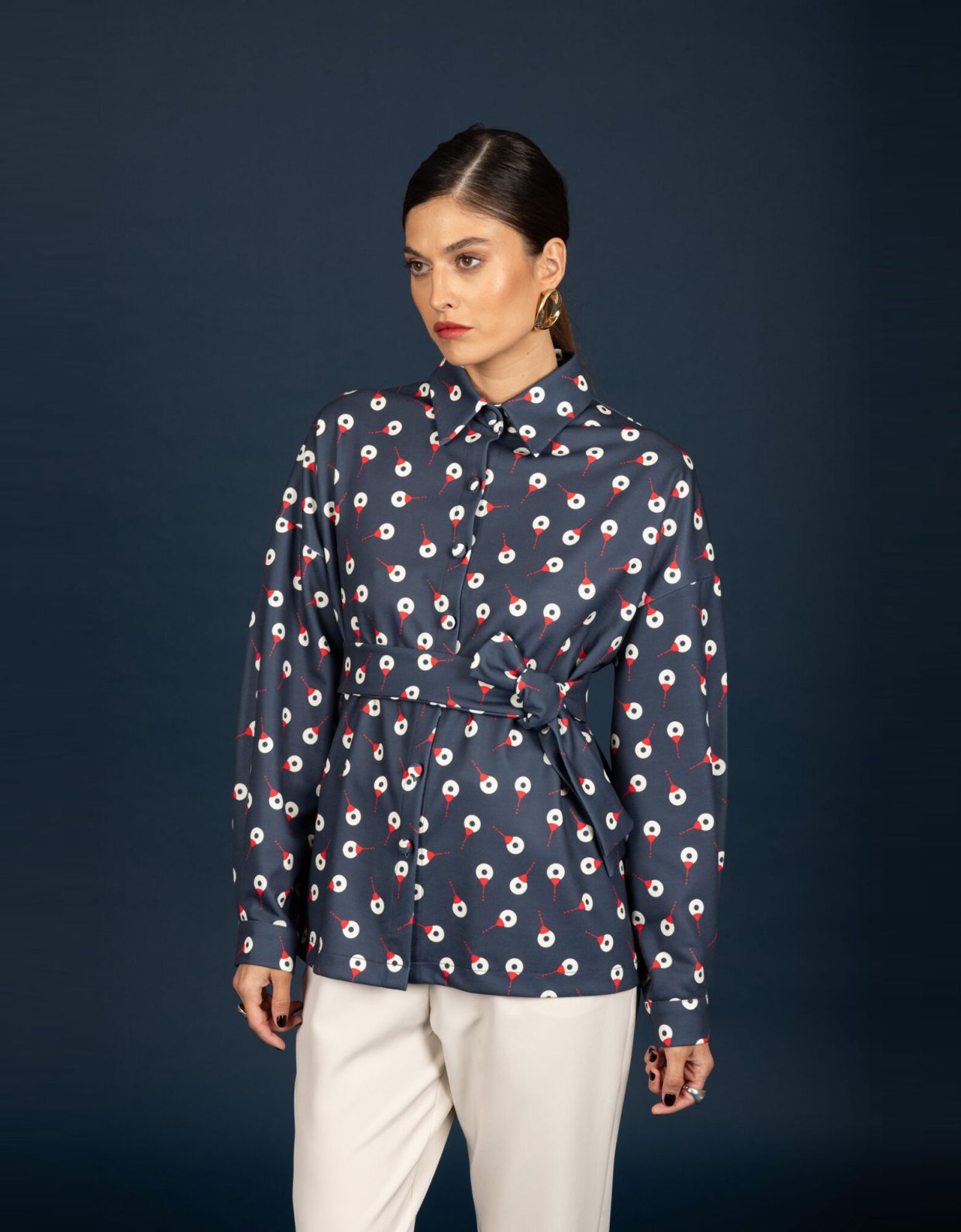 Chaton Barley oversize shirt