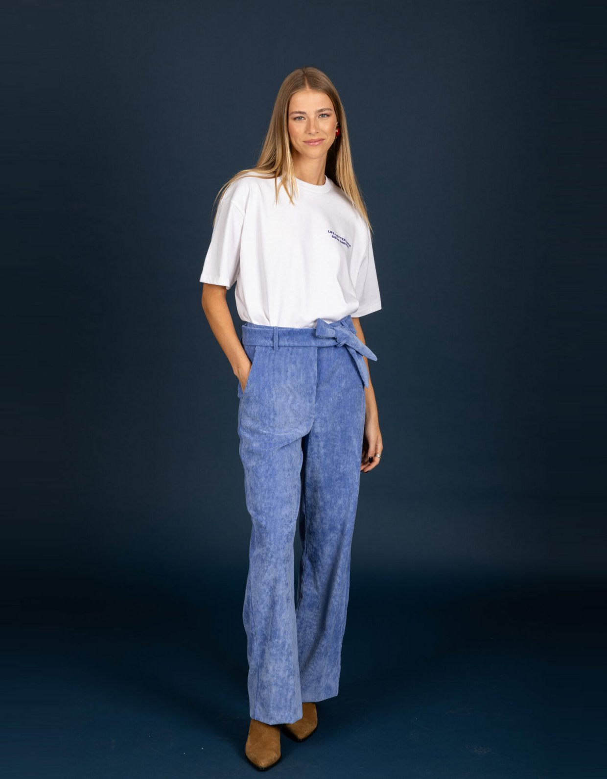 Chaton Gwen pants dark ciel