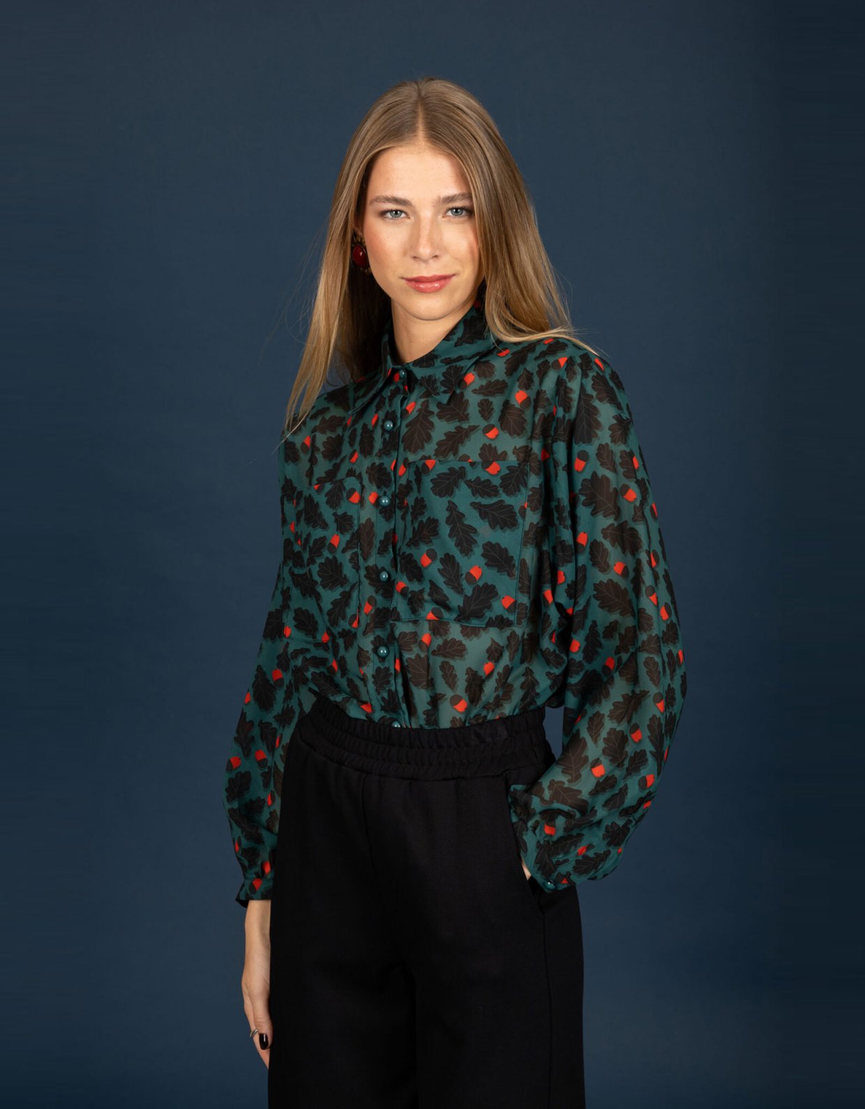 Chaton Diane chiffon shirt