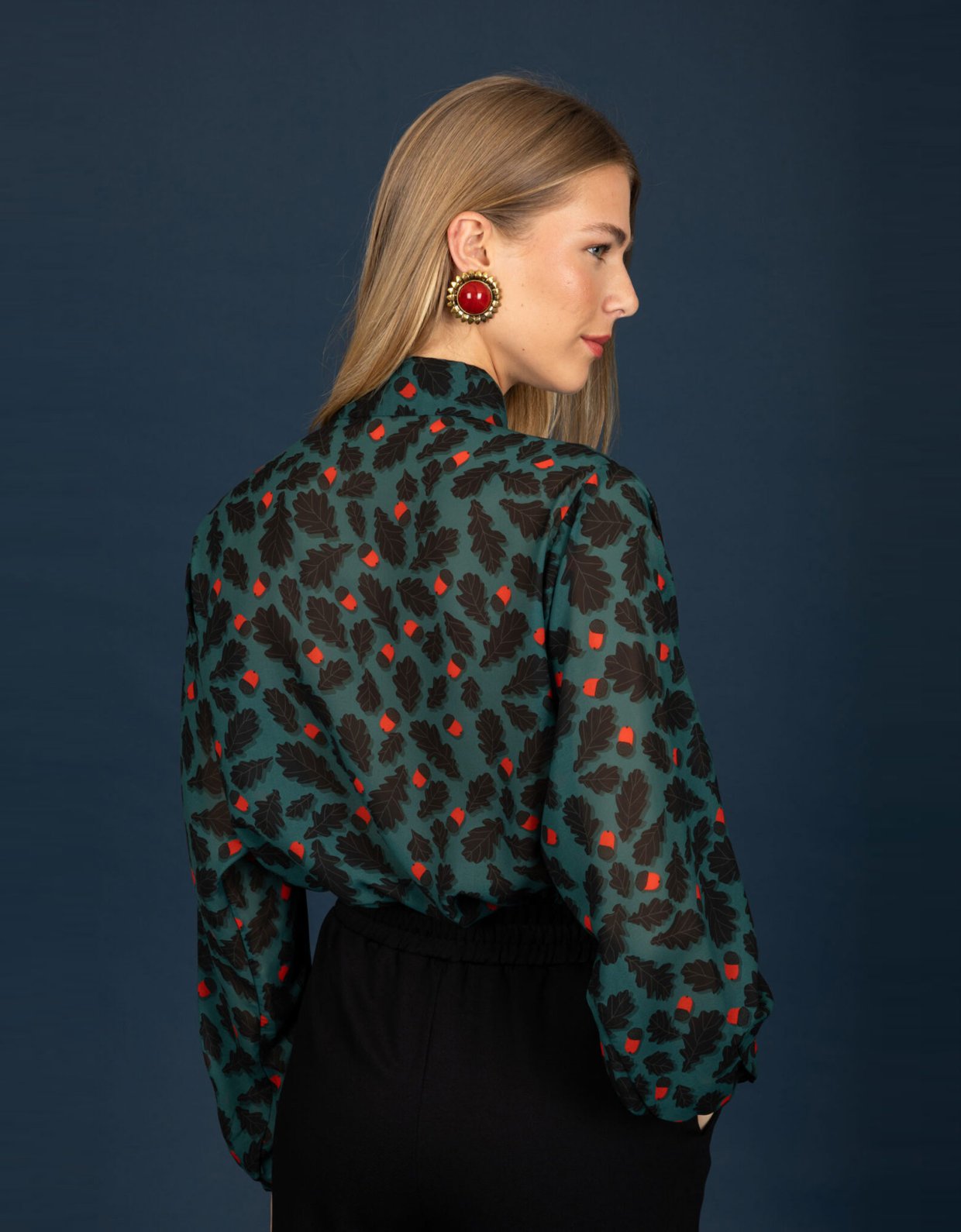 Chaton Diane chiffon shirt