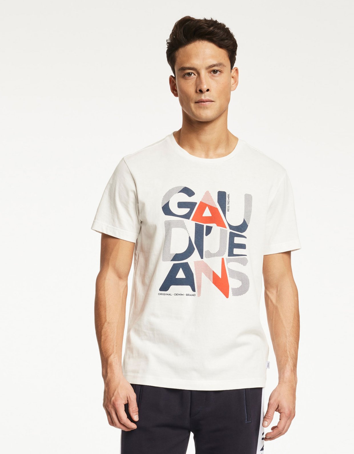 Gaudi Logo print t-shirt white