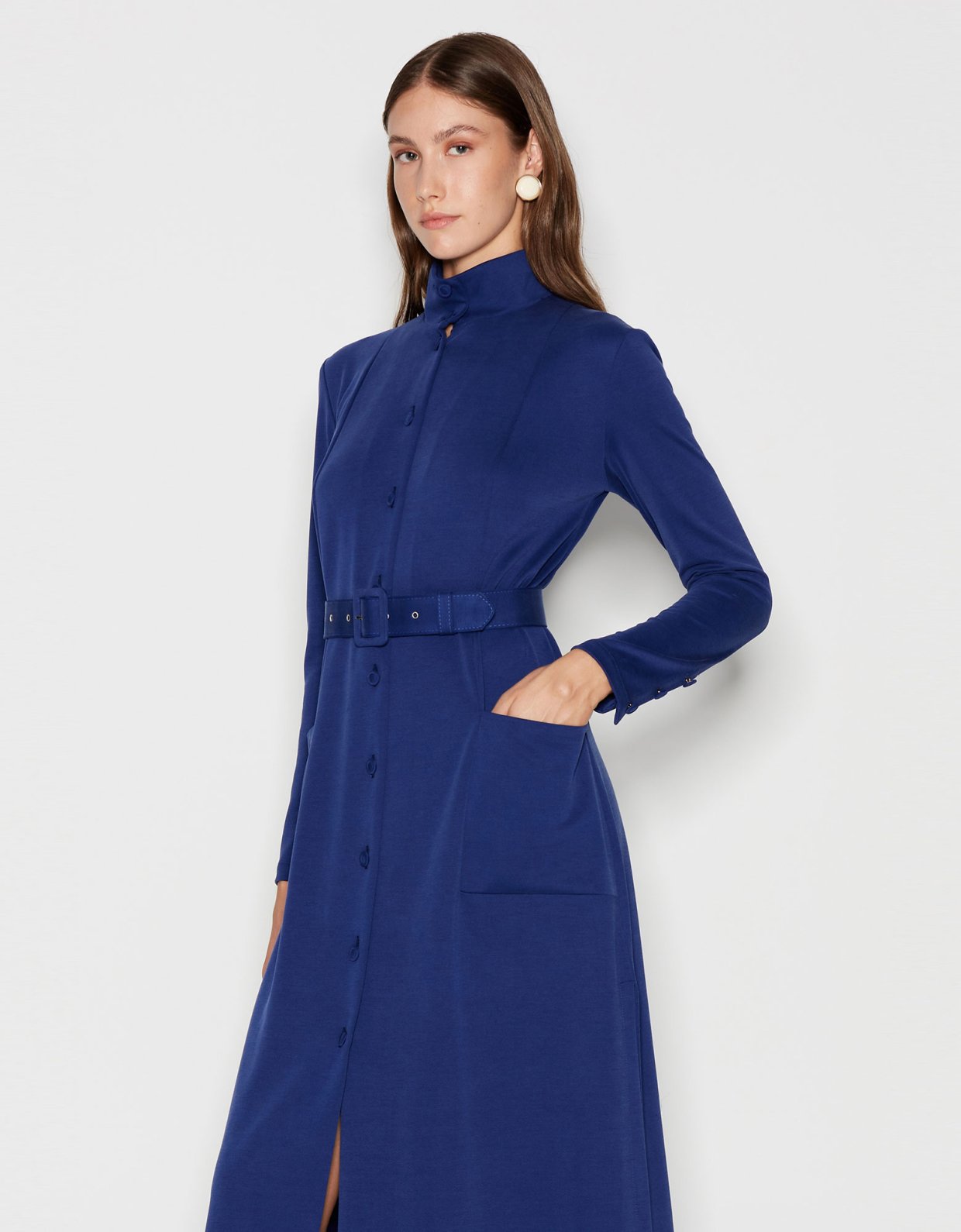 Nadia Rapti Classic ending dress blue