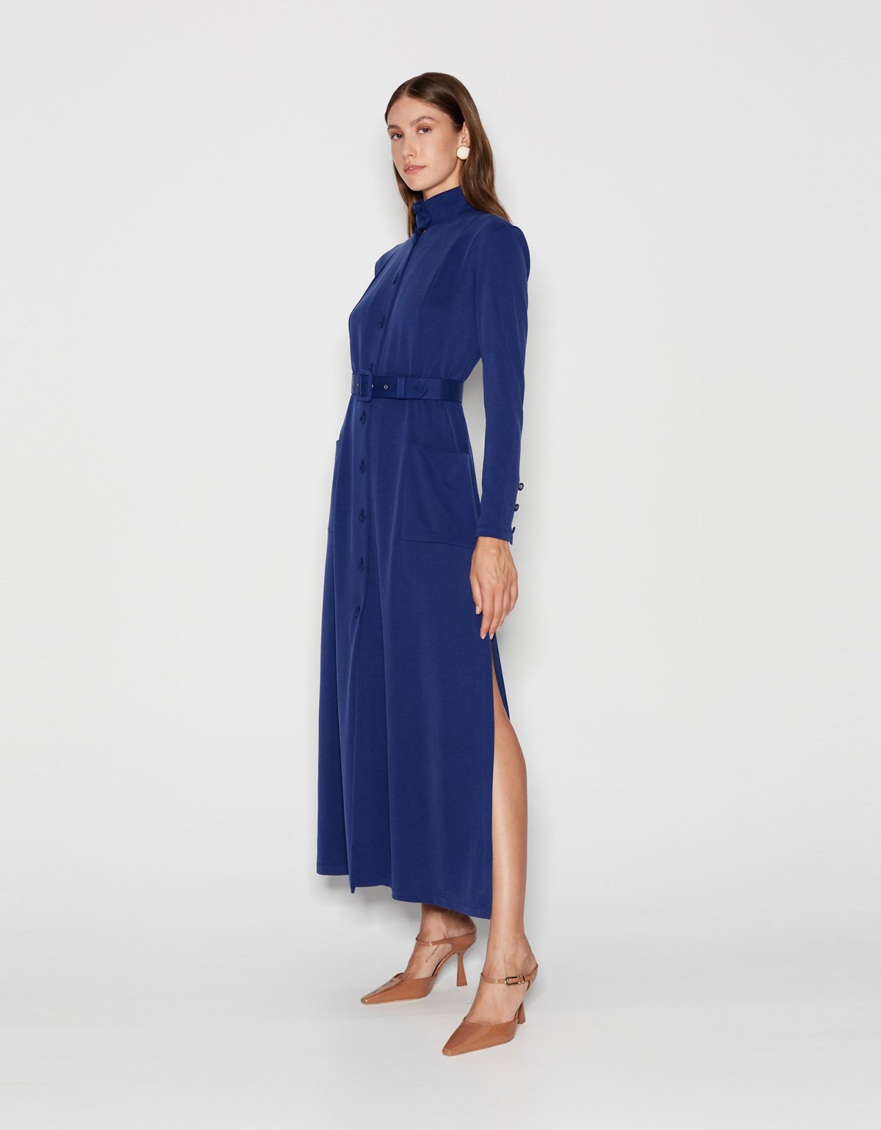 Nadia Rapti Classic ending dress blue