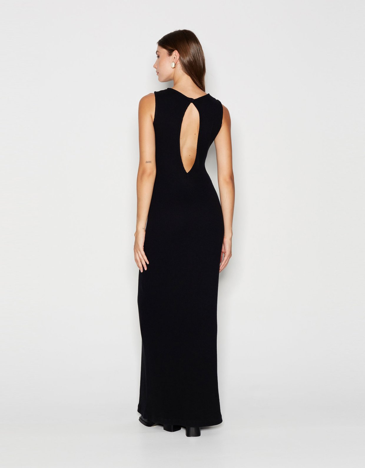 Nadia Rapti Minimal muse dress black