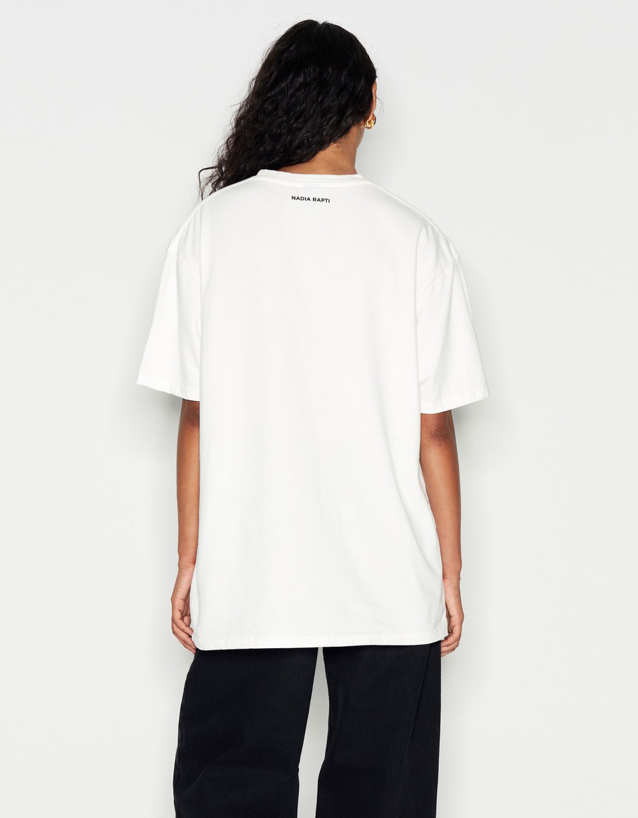 Nadia Rapti The end t-shirt white