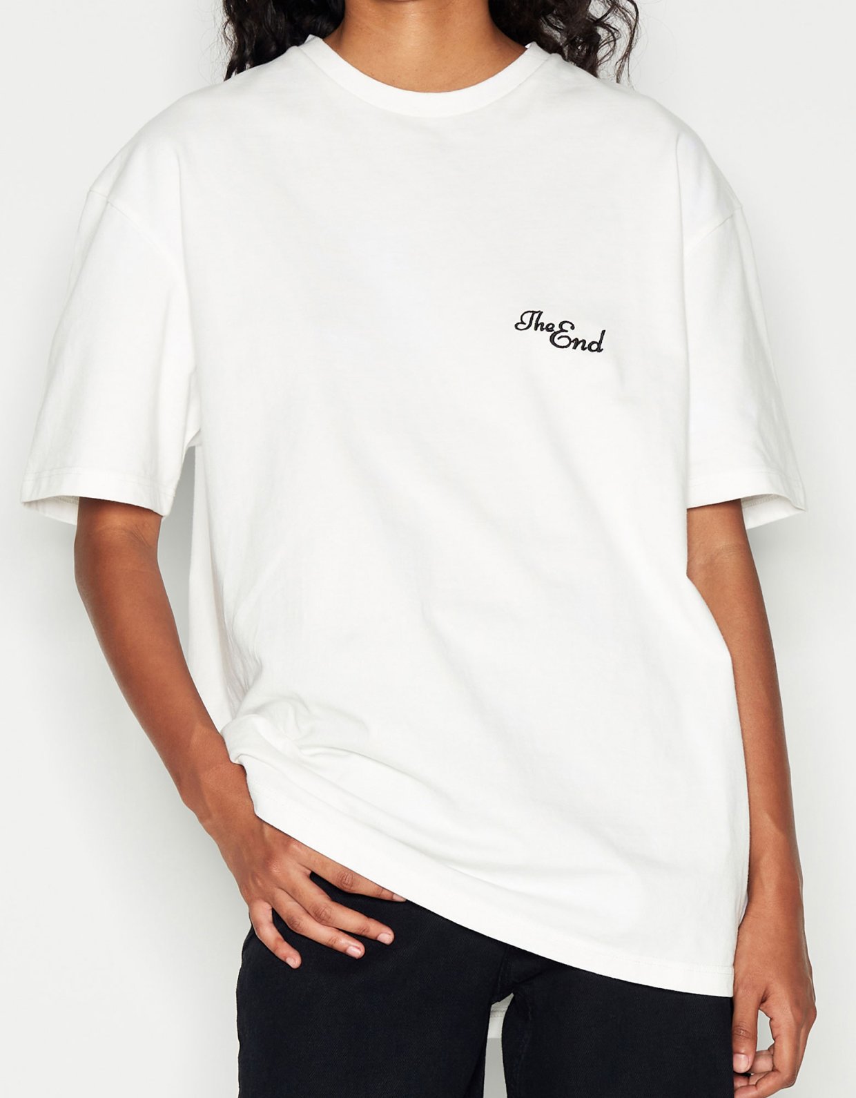 Nadia Rapti The end t-shirt white