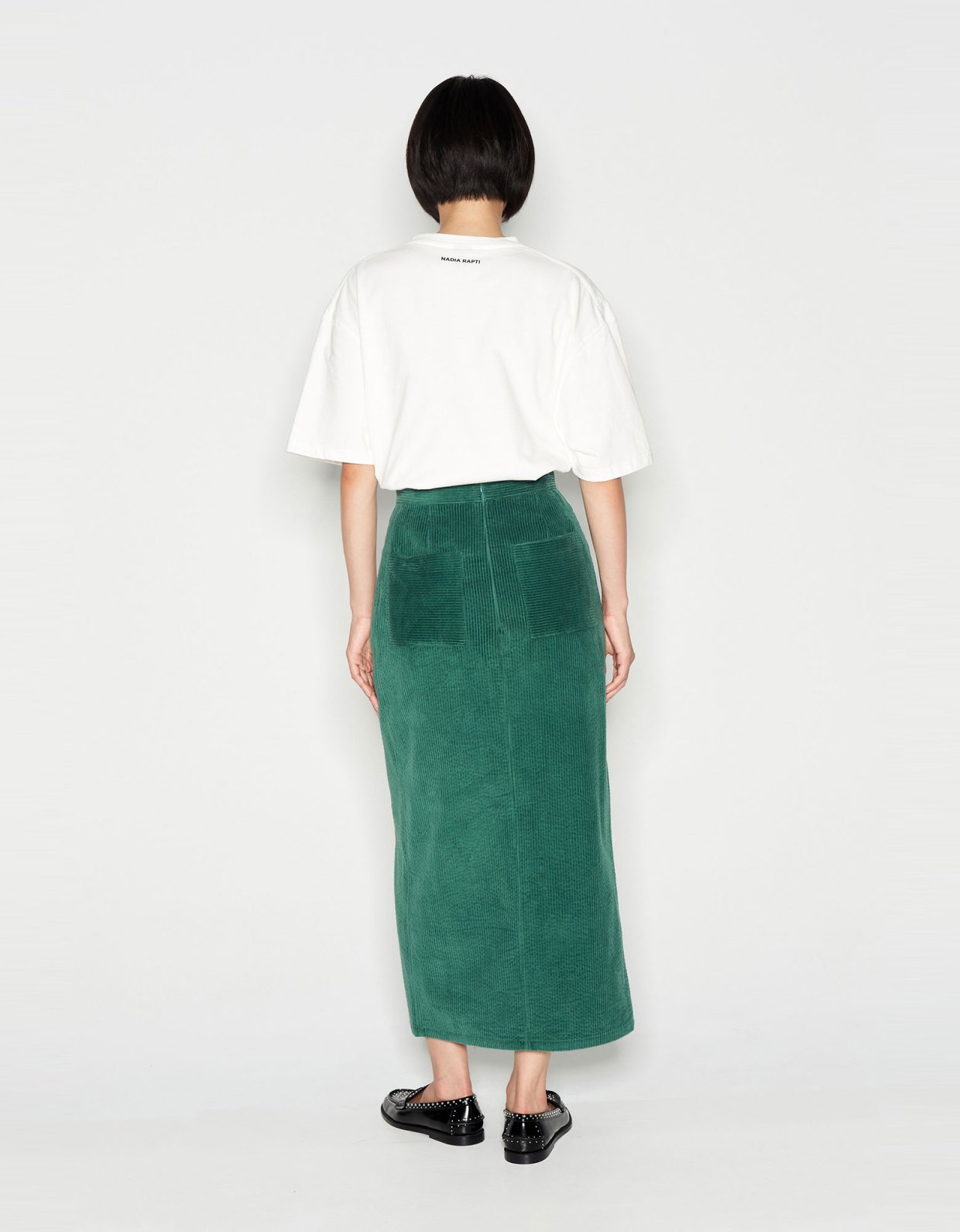 Nadia Rapti Time travel skirt green