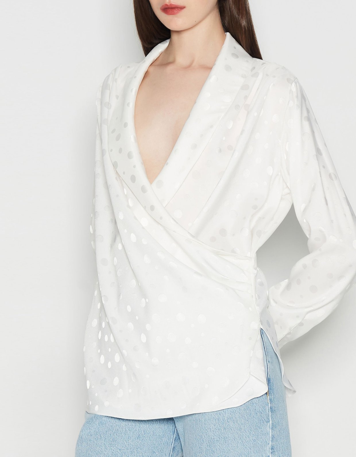 Nadia Rapti Aurora blouse white