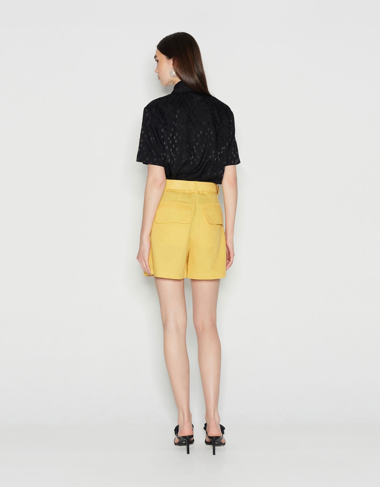 Nadia Rapti Felicity shorts ochre