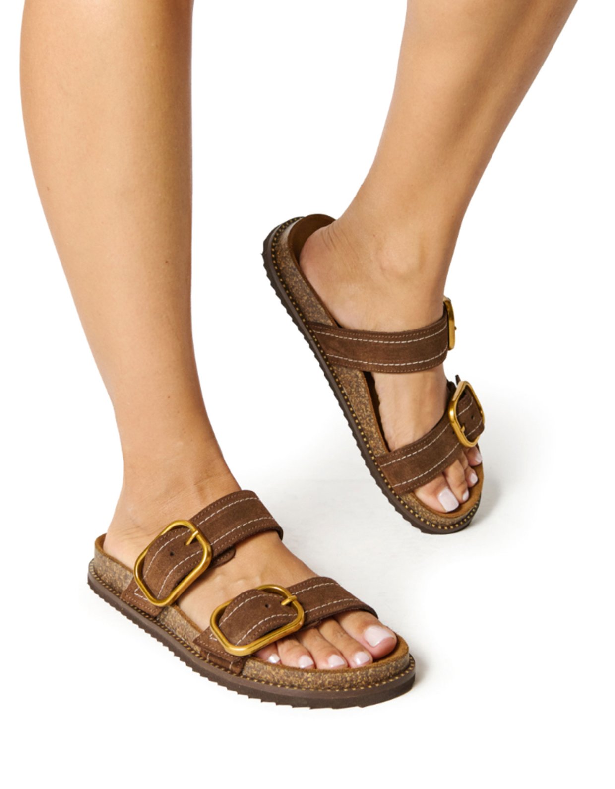 Ateneo Brown sandals 61101