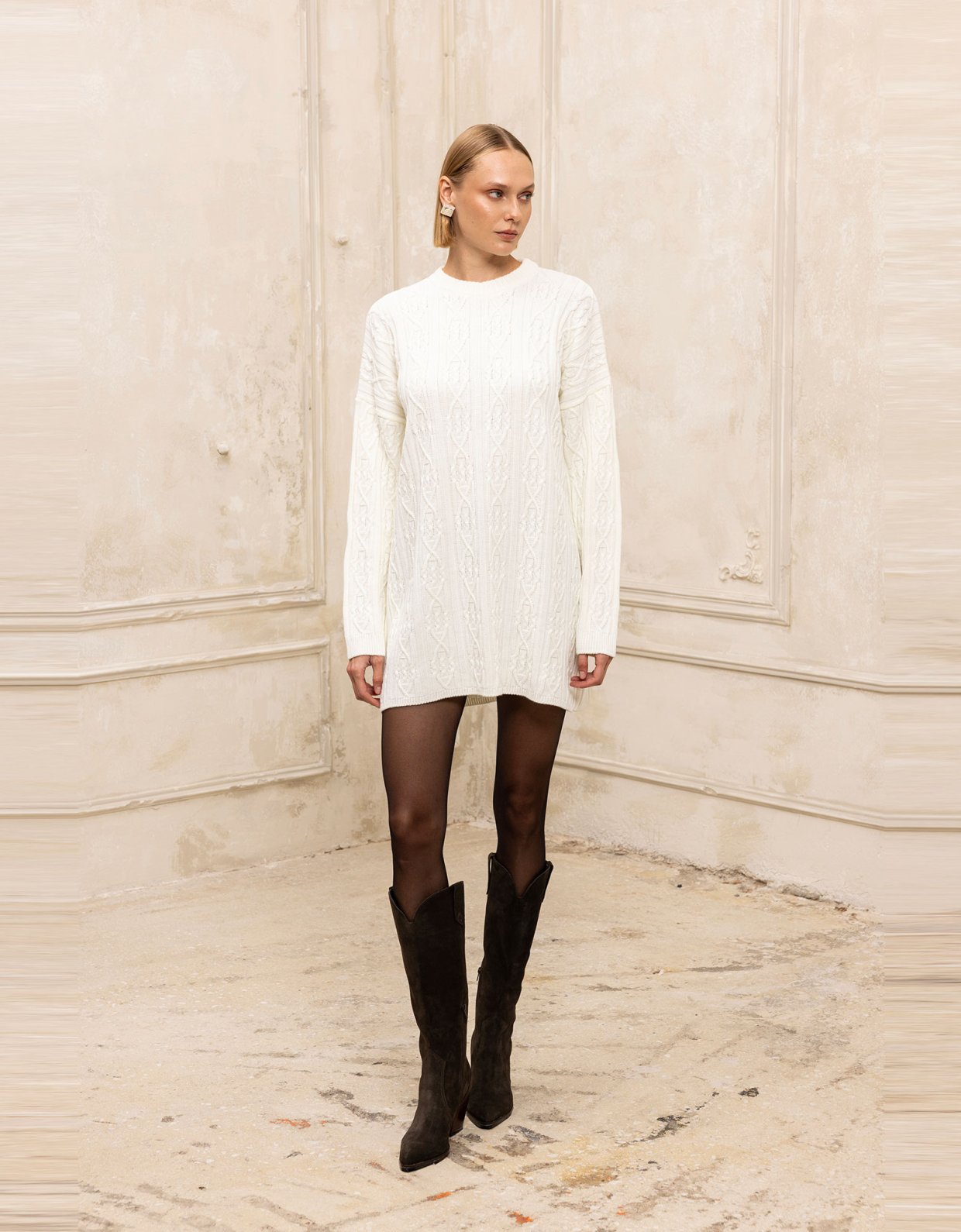 Ciel Concept Hygge mini dress white